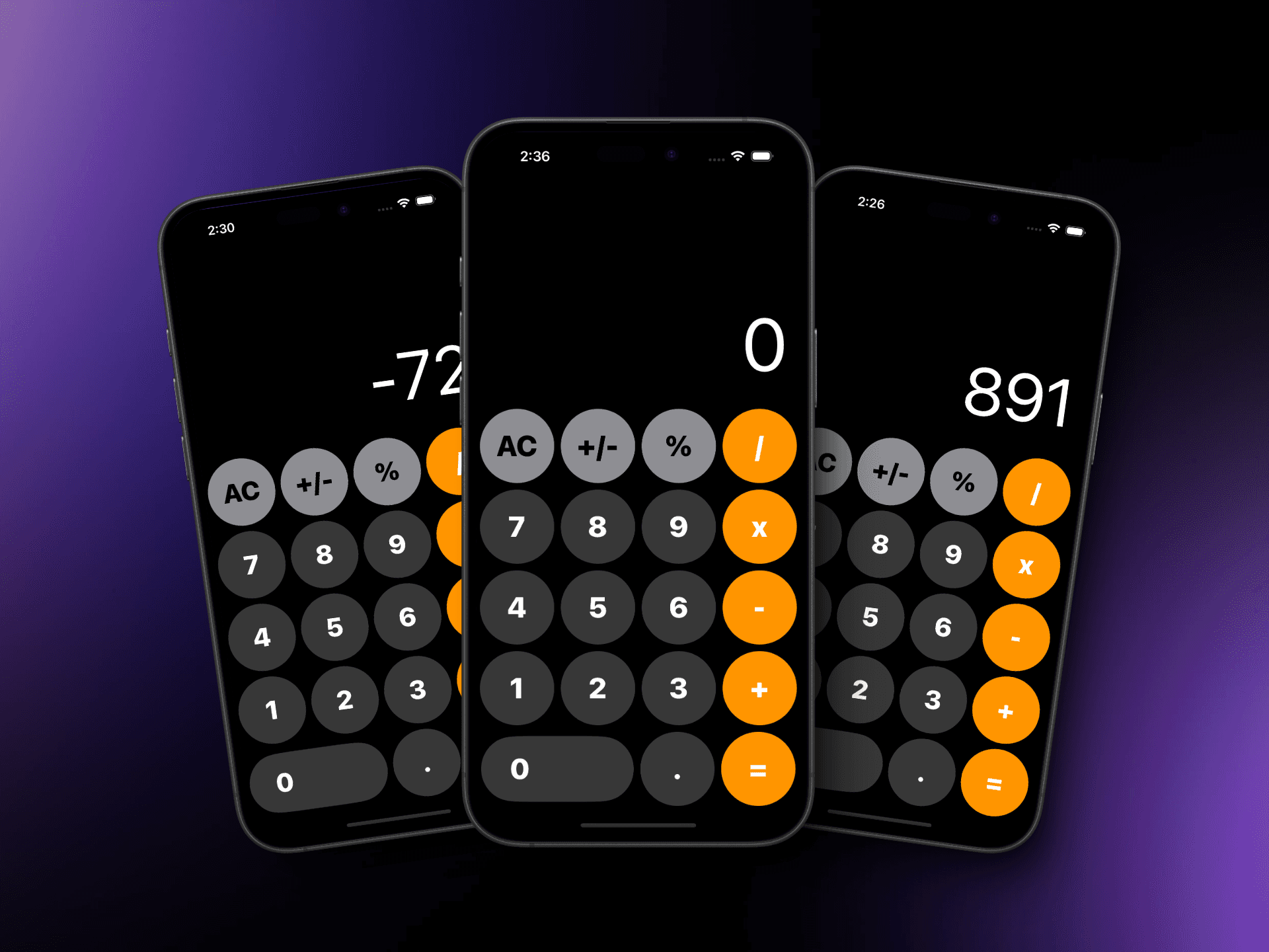 iPhone Calculator